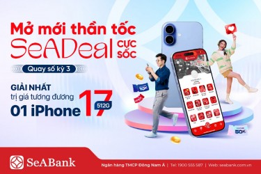 [TB] Danh sách khách hàng trúng thưởng quay số may mắn Mở mới thần tốc - SeADeal cực sốc tháng 10